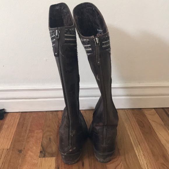 Ariat caldera knee high Aztec boot - Picture 4 of 5